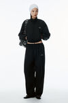 Alexander Wang black 紧身防风夹克