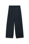 Alexander Wang black black perforated logo track pants