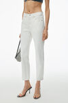 Alexander Wang vintage white og high-rise stovepipe jeans