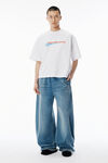Alexander Wang white unisex white star graphic tee