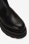 alexander wang carter 防水台皮革切尔西靴 black