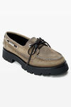 Alexander Wang natural beige carson bootsschuhe aus gewachstem wildleder