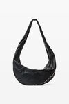 Alexander Wang black sac bandoulière twyst en cuir à mémoire de forme