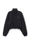 Alexander Wang black giacca sportiva con ruches