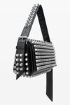 Alexander Wang black ricco medium flap bag