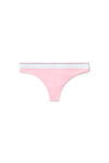 alexander wang thong in ribbed jersey light pink