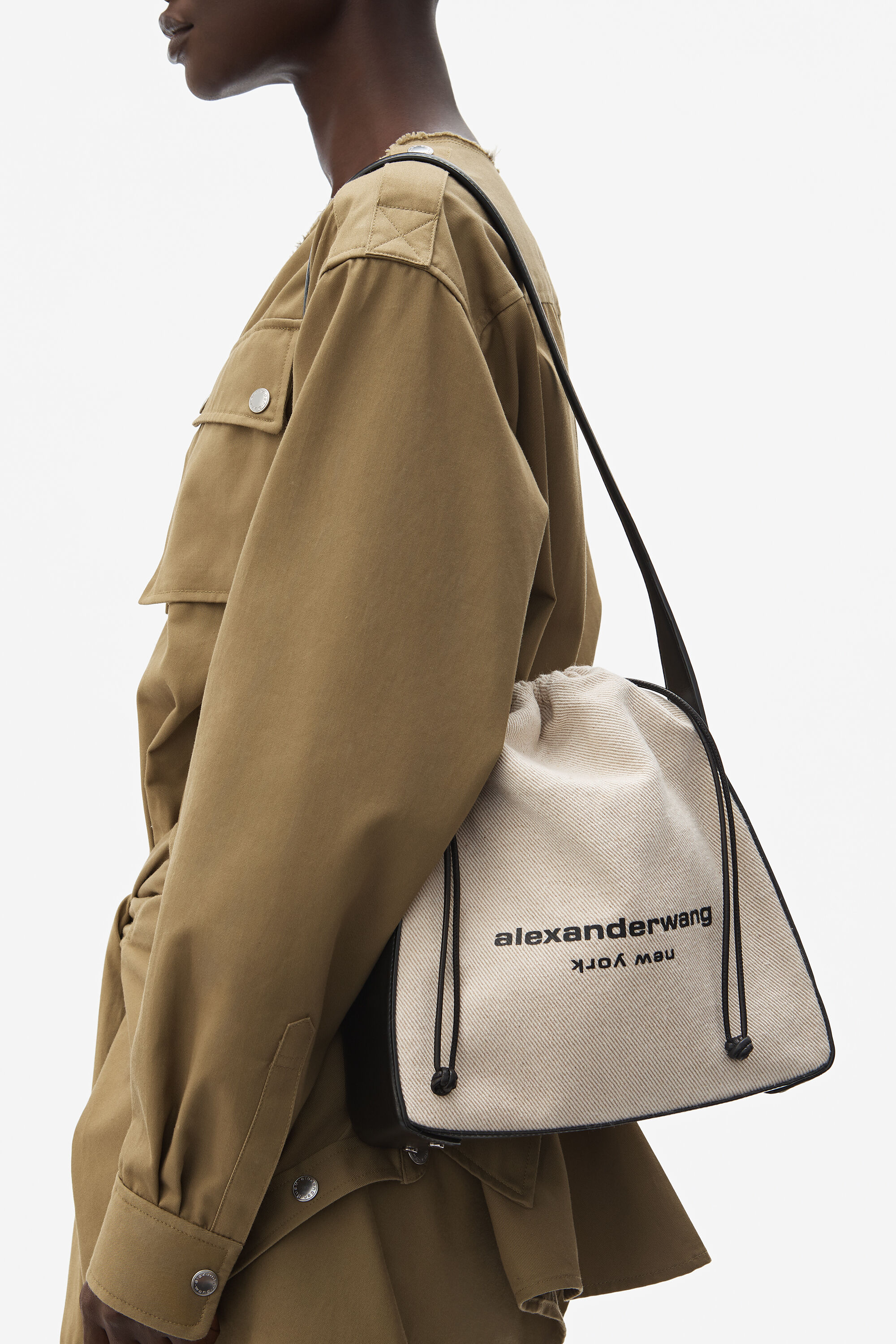 alexanderwang アレキサンダーワング ラージ RYANキャンバスバッグ ...