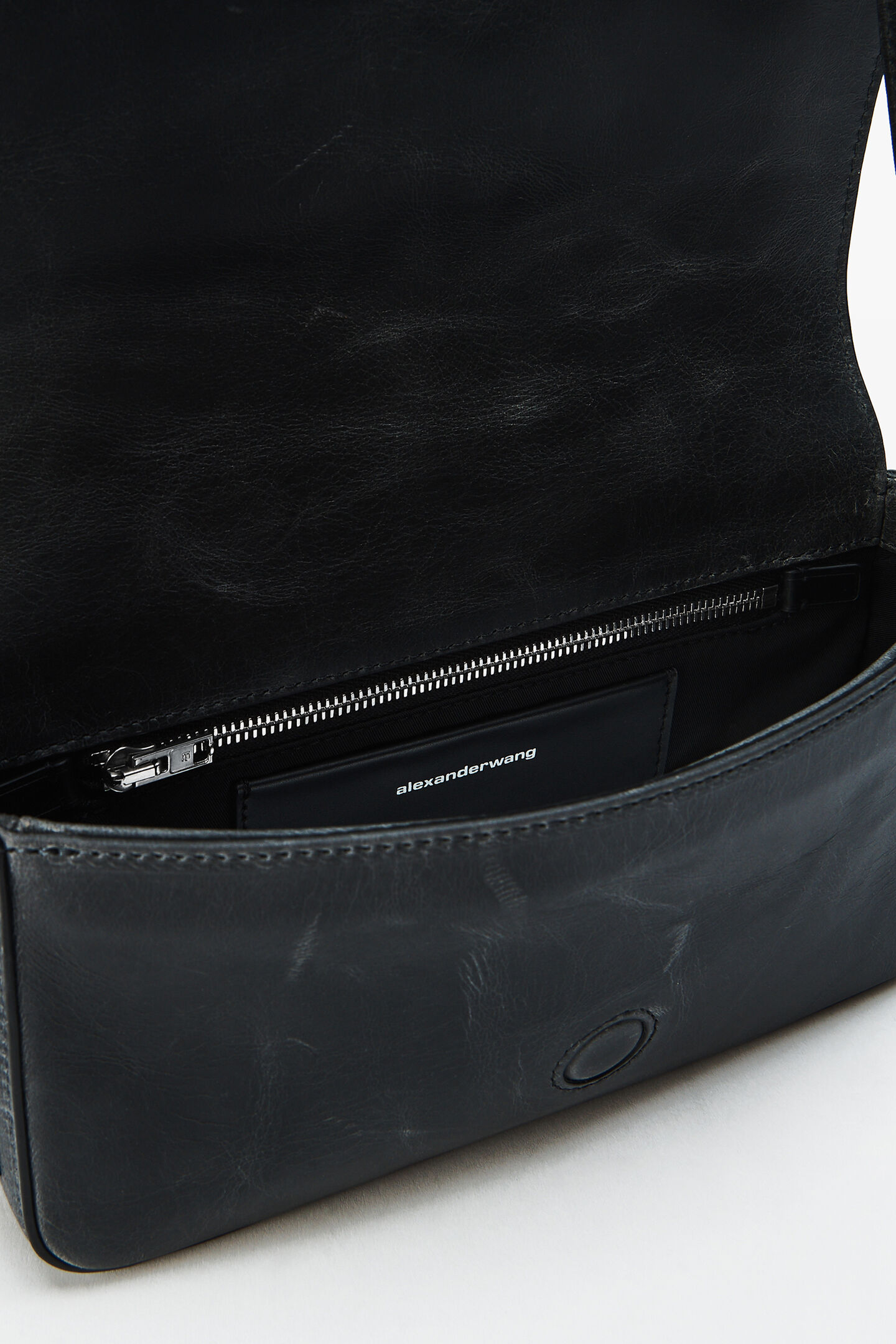 Alexander Wang Punch Flap Crossbody Leather Small