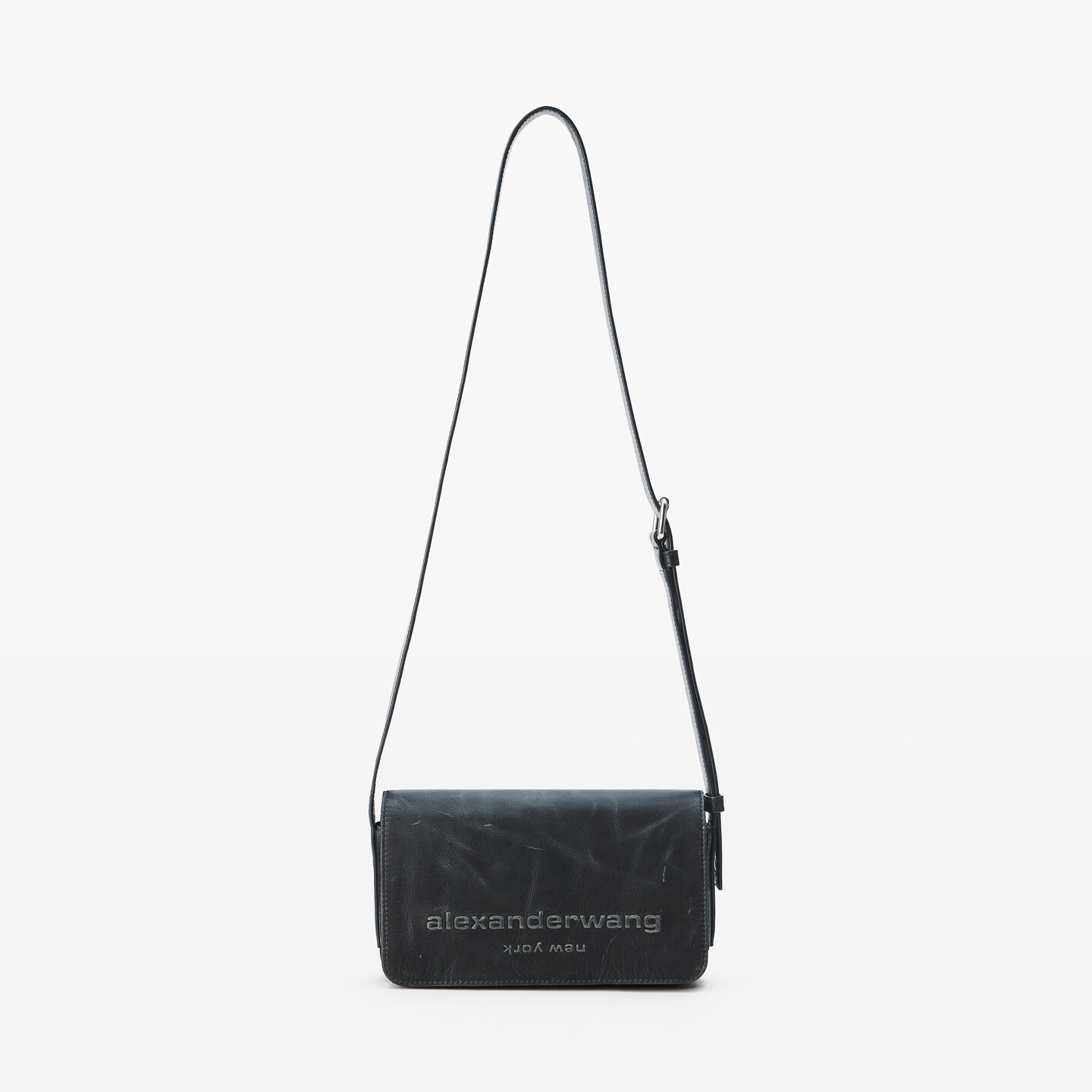 Alexander Wang Punch Flap Crossbody Leather Small