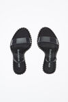 alexander wang nova pvc strap sandal black