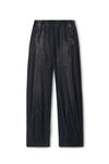 Alexander Wang fog crease wash unisex creased-print track pant