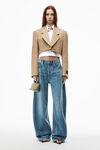 Alexander Wang chino blazer corto con davantino integrato