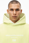 GARMENT DYED HOODIE IN TERRY