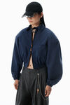 Alexander Wang dark grey melange 灰色羊毛混纺中腰长裤