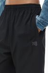 Alexander Wang black pantaloni sportivi in nylon