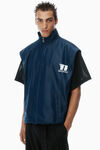 Alexander Wang navy oversize unisex canvas vest