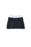 Alexander Wang asphalt 预制款徽标松紧裤腰工装半身裙
