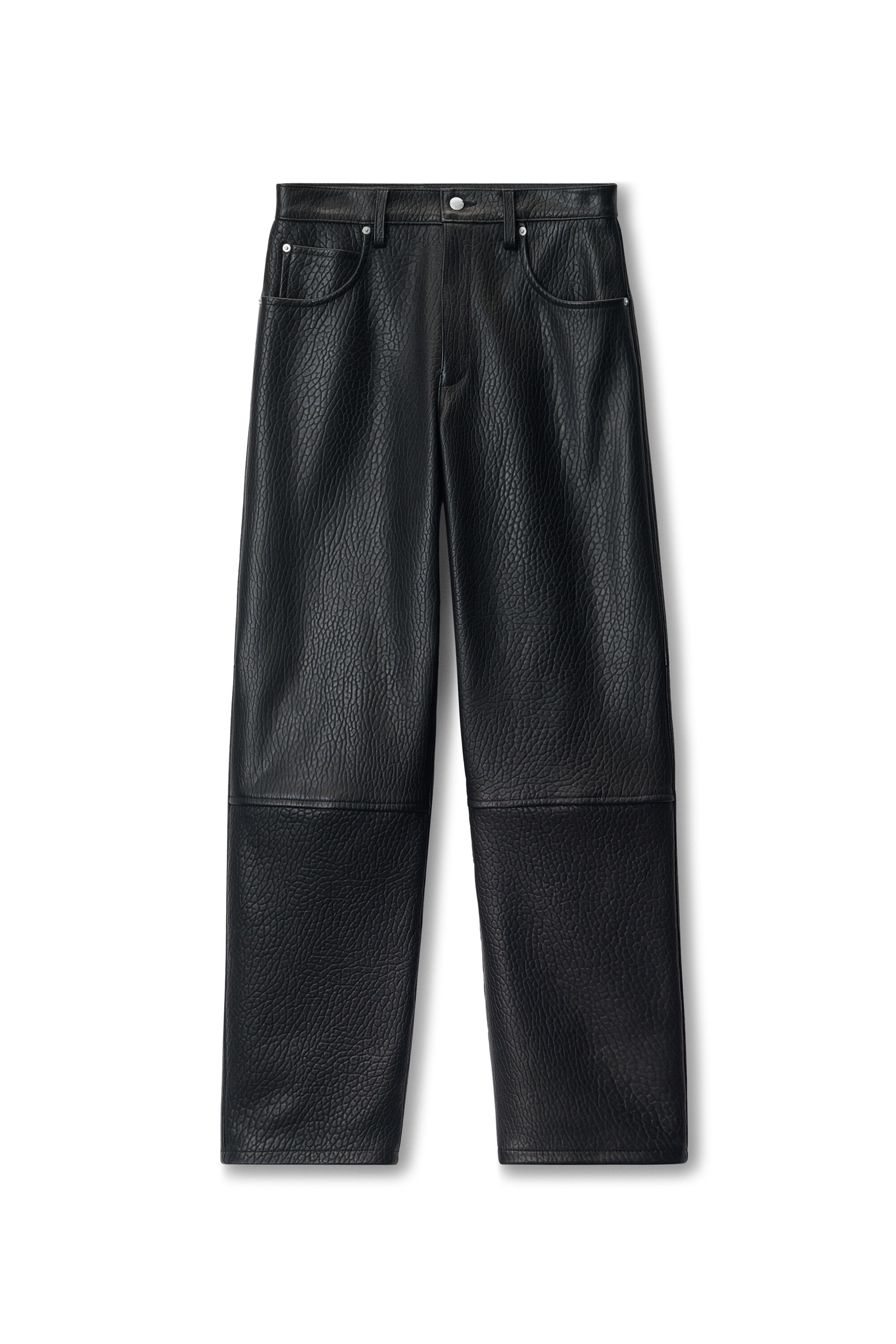 【関税込み】Alexander Wang ブラック ローライズ レザーパンツ Alexander Wangのブラック ローライズ レザーパンツがセール中