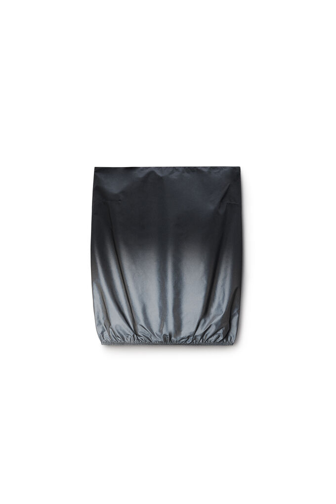 Alexander Wang Reflective Strapless Bubble  Top In Multi