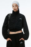 Alexander Wang black 紧身防风夹克
