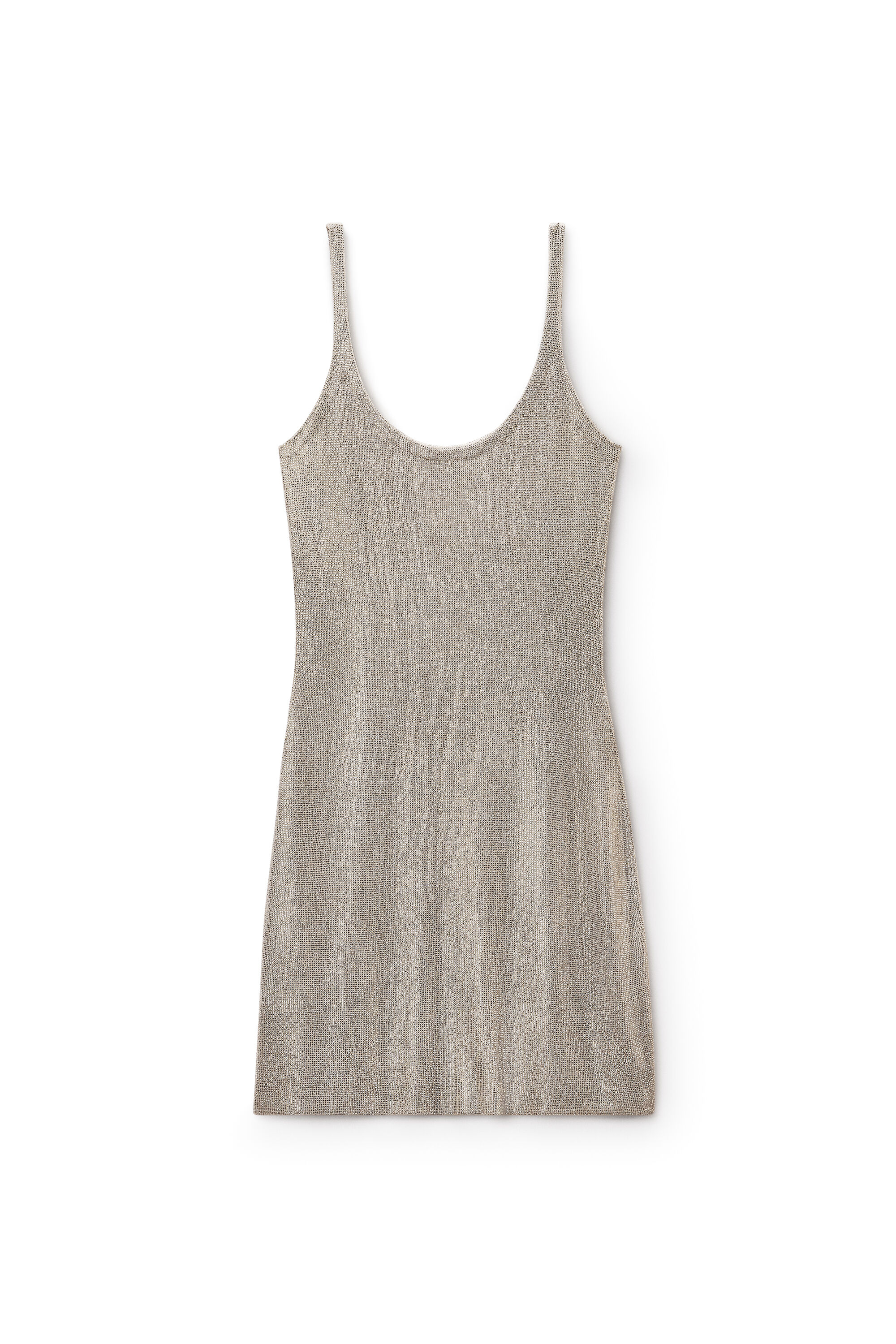 Champagne Crystal Hotfix Dress in CHAMPAGNE | alexanderwang®