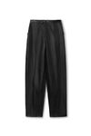 Alexander Wang black hochtaillierte ballonhose aus chintz-leinen