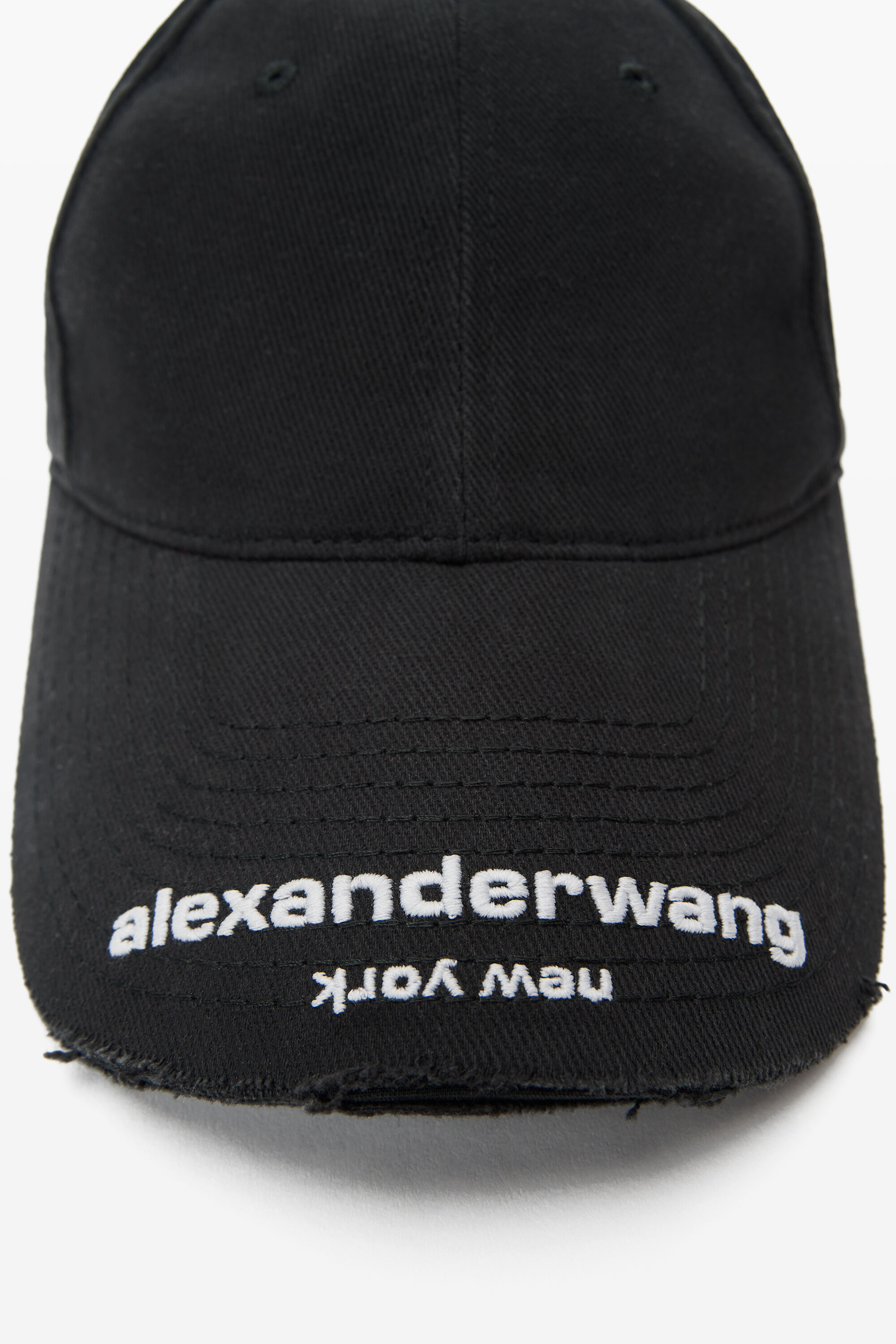 帽子 Alexander Wang Nylon Baseball Cap Black Nylon Baseball Cap | The Webster