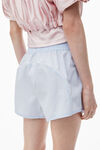 Alexander Wang light blue stripe コットン トラックシャツ