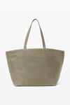 Alexander Wang surplus khaki punch tote bag in wax canvas