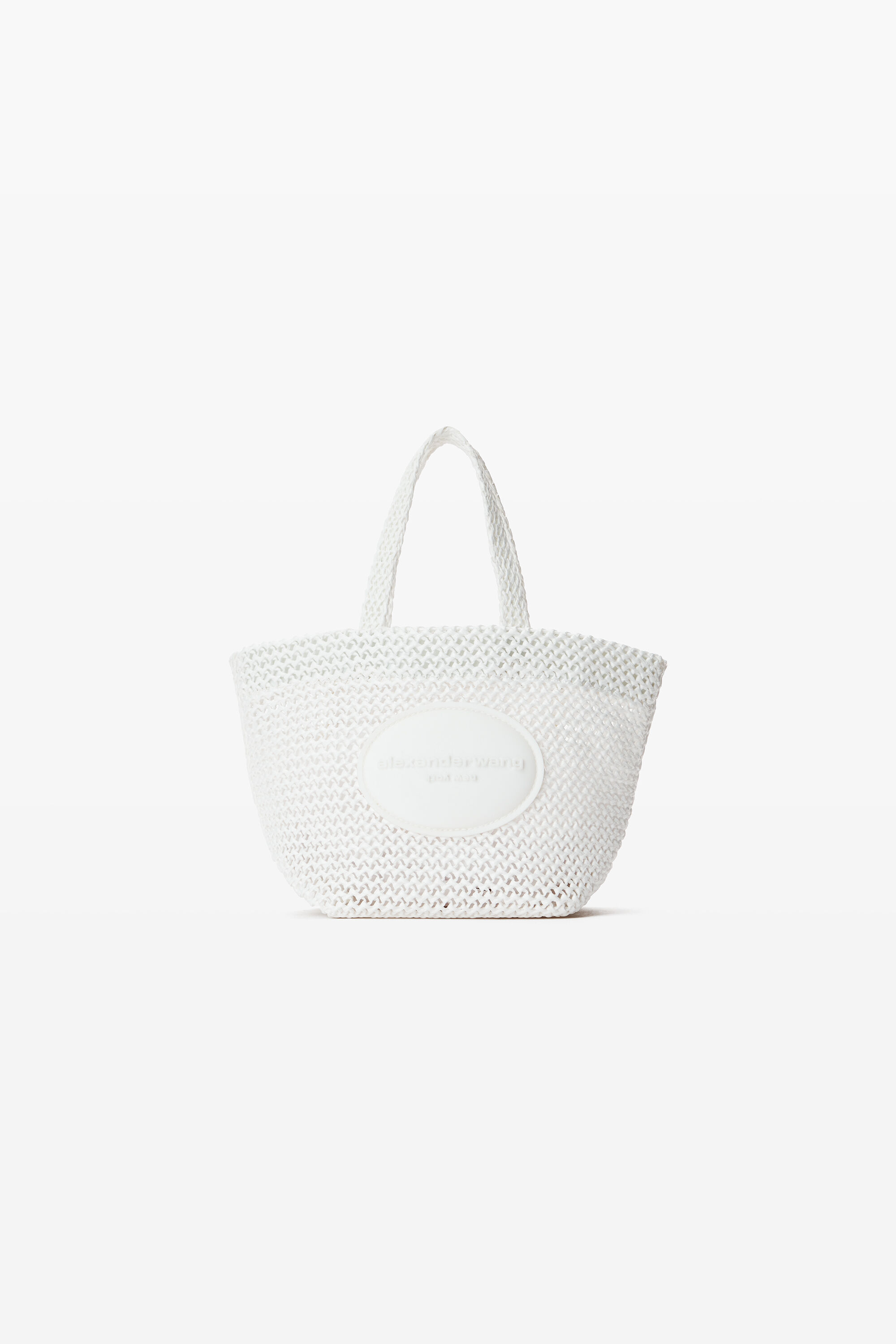 Alexander Wang☆ツイスト トップハンドル バッグ オフホワイト Alexander Wang - ツイスト・レザー・トップハンドル・バッグ を