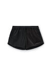 Alexander Wang black ruched track short