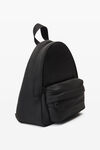 Alexander Wang black punch mini sling backpack in canvas