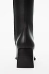 alexander wang aldrich 55 thigh-high boot in leather black