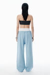 Alexander Wang light blue light blue pre-styled sweatpants