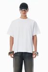 Alexander Wang white 白色棉质徽标 t 恤