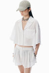 Alexander Wang white/black black & white pajama-style shirt