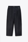 Alexander Wang black/charcoal tailored pant in heritage wool