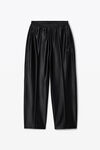 Alexander Wang black black satin faille sweatpants