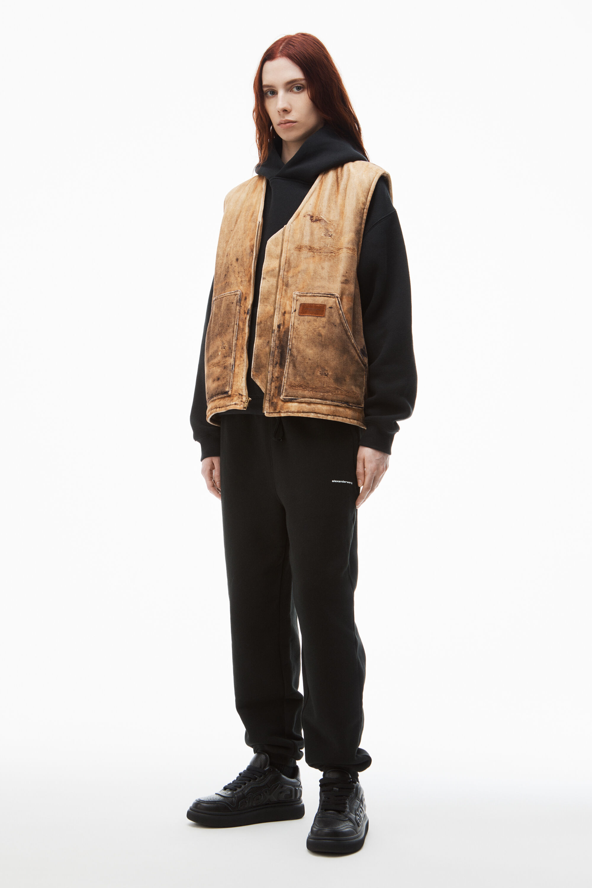 alexanderwang アレキサンダーワング デンスフリース スウェット