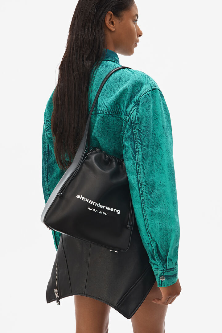 Alexanderwang Large Ryan Bag In Leather Product Colordisplayvalue Alexander Wang