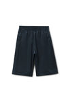 Alexander Wang black black perforated logo basketball shorts