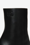 alexander wang kira 皮革踝靴 black