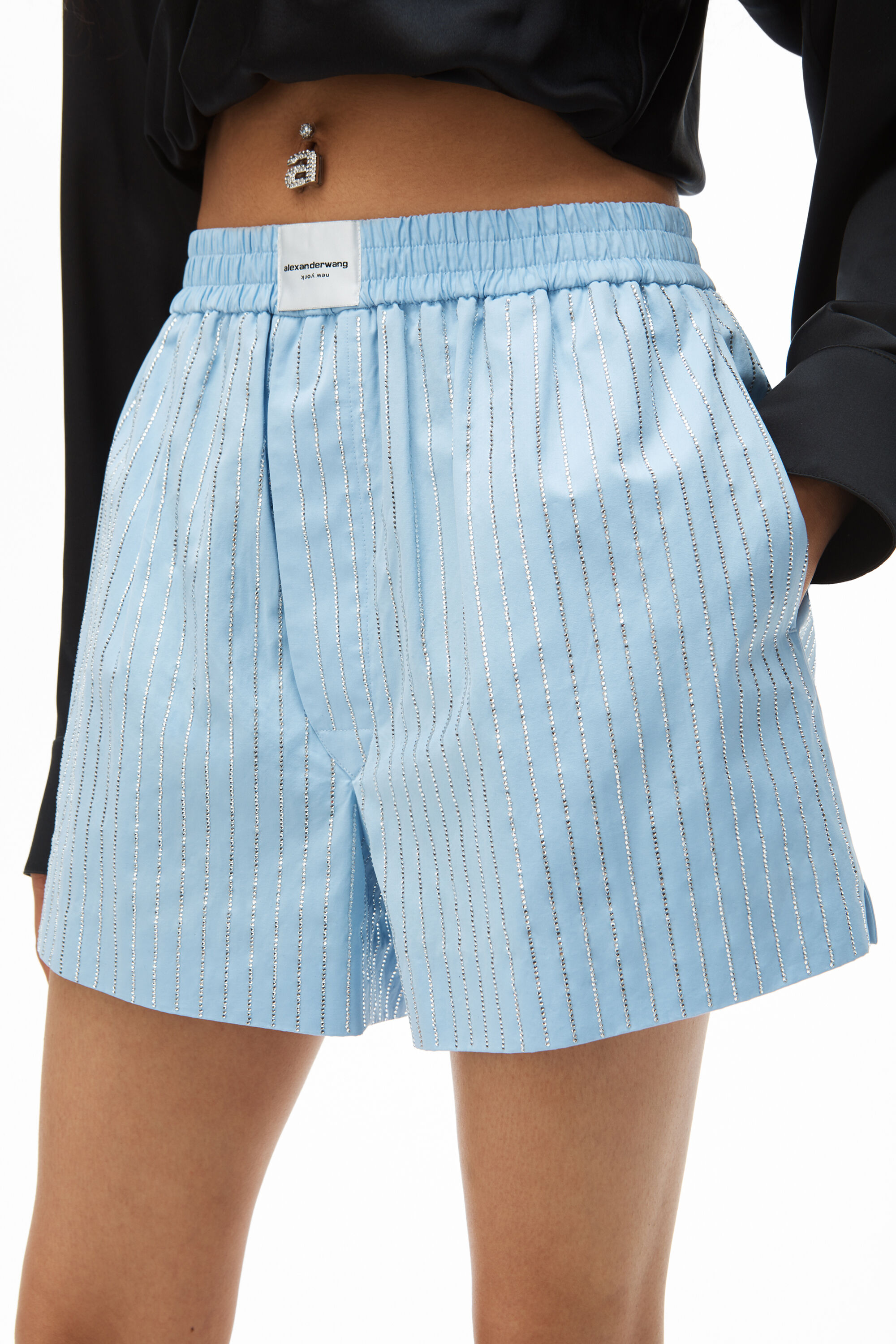 alexanderwang クリスタルボクサーショートパンツ alexanderwang クリスタルボクサーショートパンツ