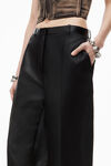 Alexander Wang black hochtaillierte ballonhose aus chintz-leinen