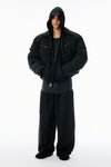 Alexander Wang black black essential puffer jacket