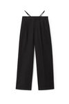 alexander wang g-string trouser in wool tailoring black