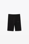 alexander wang 弹力粘胶纤维针织骑行短裤 black