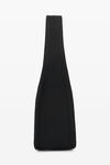 alexander wang ryan 罗纹针织小号手袋 black