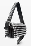 Alexander Wang black ricco 小号翻盖包