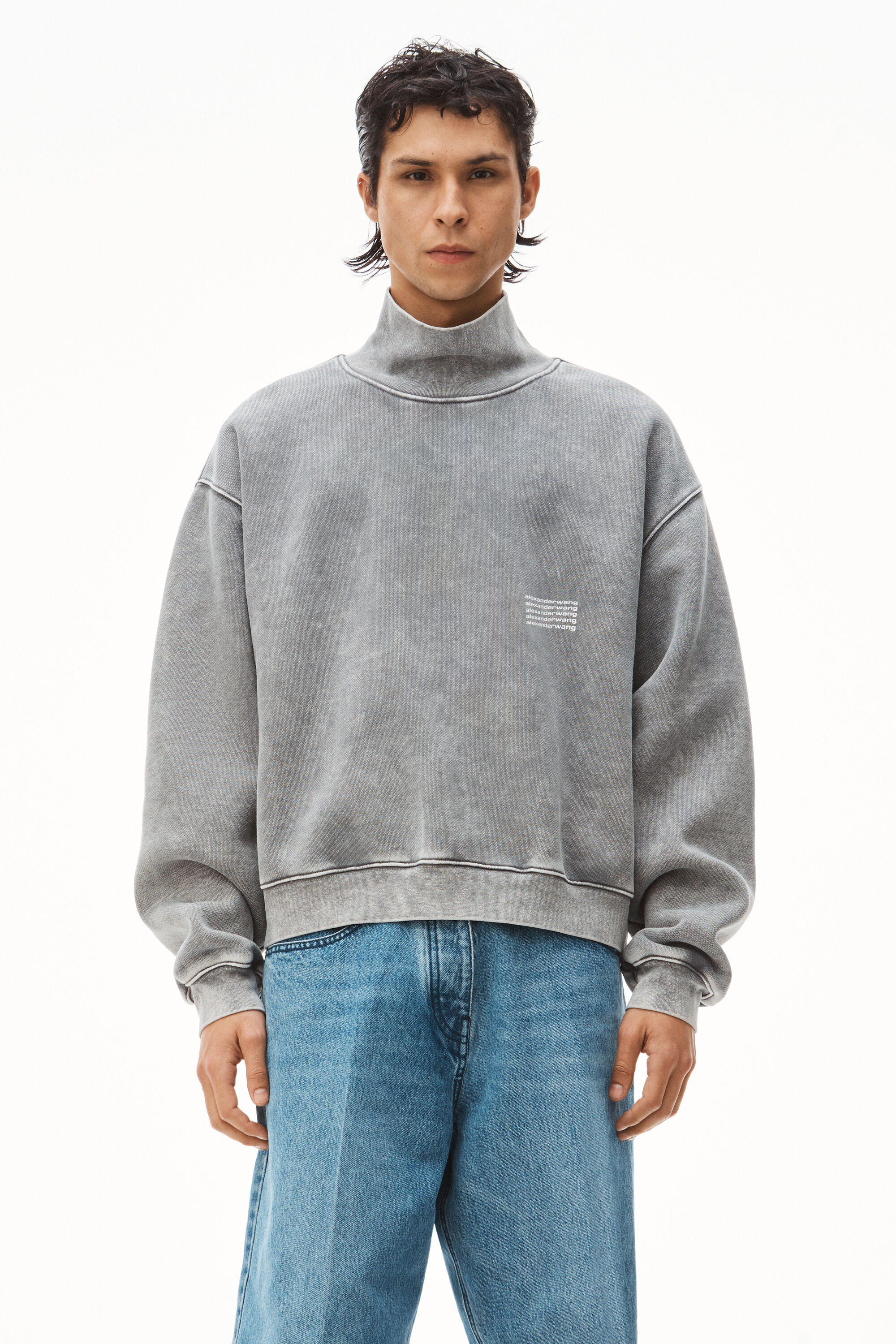 Alexander Wang ハイネック スウェット セットアップ Sサイズ-